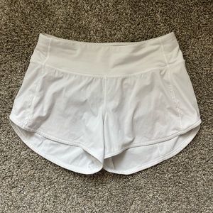 lululemon speed up mid-rise lined short 4”